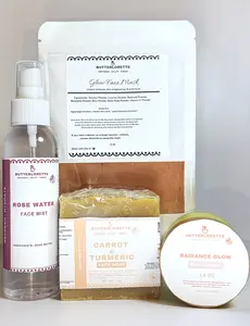 Face Care Set-Cleanse, Hydrate, Moistuize. Great for Hyperpigmentation, Acne, Dry Face