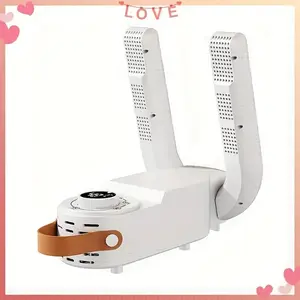 Foldable UV Shoe Dryer, Fast Heat Drying, Smart Temperature Control, Portable Deodorizer with Auto Timer, Home Use, Holiday Gift