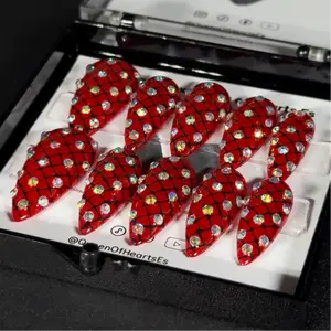 Net of Desires - Handmade Reusable Press-On Nails