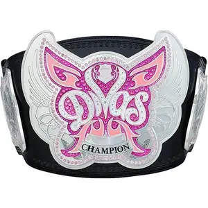 Divas Women Adult Championship Title Belt Replica - 2mm Leather Straps  - Fan Gift World Wrestling