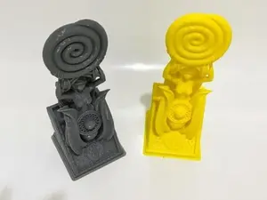 Xianten Designs Cemí Spirit Statue Modern Interpretation of Ancestral Connection Trigonero 3D Printed PLA Sculpture for Taíno Admiration Spiritual Seekers