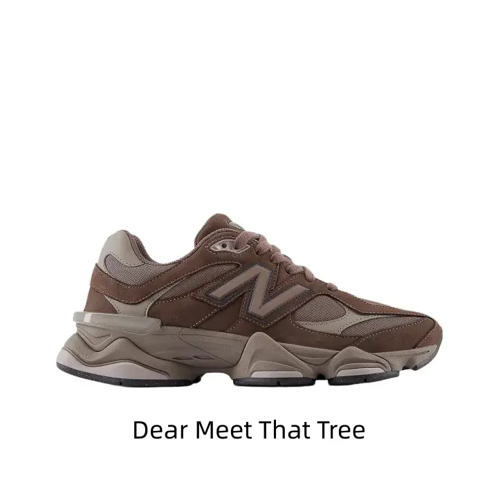 Warm Brown Tone Running Shoes, Suede-Mesh Spliced Material, Thick Layered Sole, Sports Collectibles Accessories for Outdoor Trips Daily Street Matching