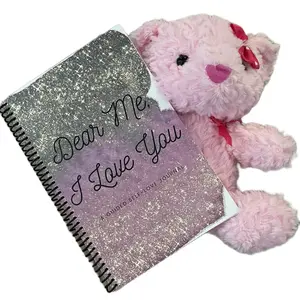 Dear Me Beauty 96 Page Guided Self-Love Interactive Journal minimal planner