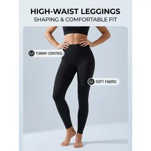 Women'S Yoga 9 Pants Padded Plain-Colored Base Pants with Pockets Cropped Yoga Leggings Butt Lifting Design High Rise Booty Yoga Pants Soft Stretch