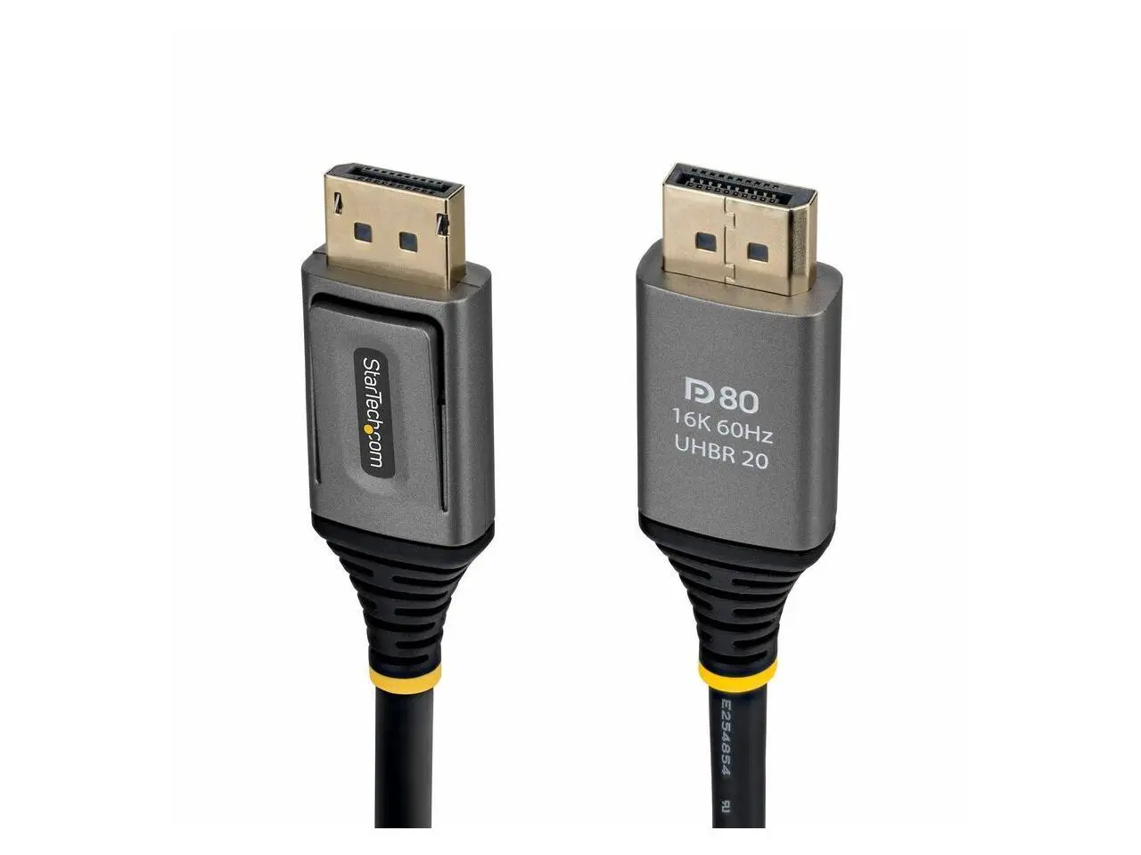 StarTech 50cm DisplayPort 2.1 Cable, VESA Certified DP80 DisplayPort Cable, 10K/8K 60Hz, 8K 240Hz w/DSC 1.2a
