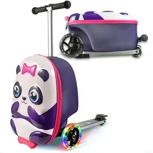 Panda Kids Carry-On Scooter Luggage