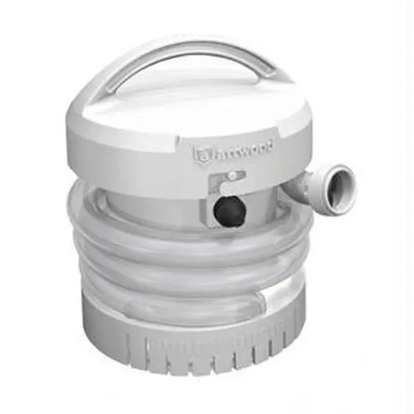 Attwood WaterBuster® Portable 200 GPH Sump, Battery-Powered Cordless Swimming Pool Pump, Sump Pumps, Battery Powered Pump