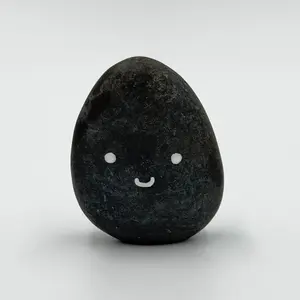 Rockfren - Hand Sanded Flat Base Decorative Rock for Home Office Work Desk or Bedside Perfect Gift for Loved Ones