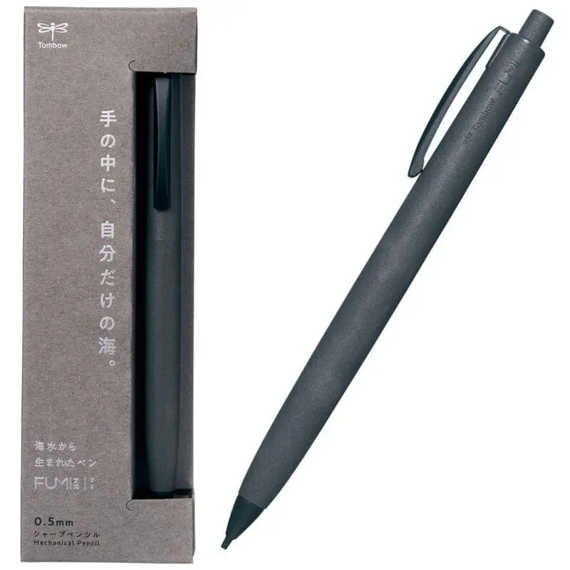 Tombow Fumi Mechanical Pencil 0.5mm - Stone Black