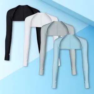 UV Protective Silk Arm Sleeves for Men & Women - Breathable, Lightweight Sun Protection for Outdoor Running, Cycling, Fishing. UPF Sun Guard, Cooling & Comfortable Sports Arm Cover.