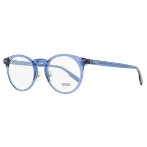 Zegna Pantos Leggerissimo Eyeglasses EZ5249-H 090 Transparent Blue 50mm