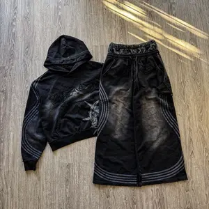 Black Sweatsuit - {REAL PRICE ON IG} Y2K