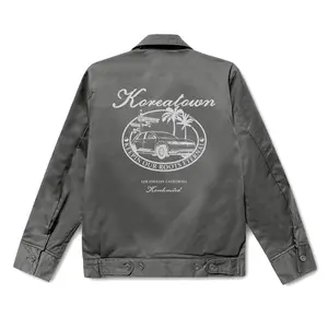 KOREATOWN WORK JACKET (GREY)
