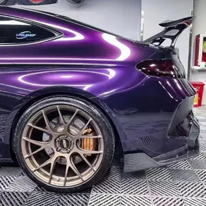TYPEZ- MIDNIGHT PURPLE GLOSS VINYL WRAP (5x60ft)