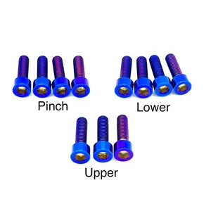 Fox 40 and Bomber 58 Fork Titanium Bolt Kits