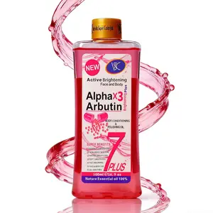 Alpha Arbutin Face & Body Oil 1000ml – Lightweight Moisturizing Formula for Even-Looking Skin – Fast Absorbing Daily Care – Sensitive Skin Friendly (Alpha Arbutin 500ml)
