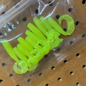 charteuese 4” Curly tail jig