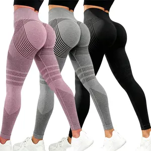 RICH BRIA 3D Scrunch Butt Lifting Leggings - High Waisted Compression Seamless Tummy Control Butt Sculpting Workout Pants Anti Cellulite Yoga Tights for Women - Firm & Smooth Gym Activewear XS-4XL