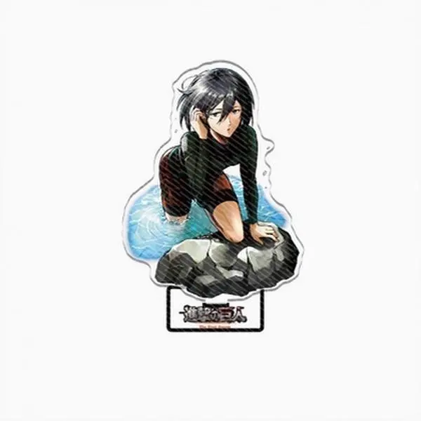41 Styles Anime Mikasa Ackerman Acrylic Stand Doll Game Ackerman Mikasa Figure Model Plate Cosplay Toy for Gift