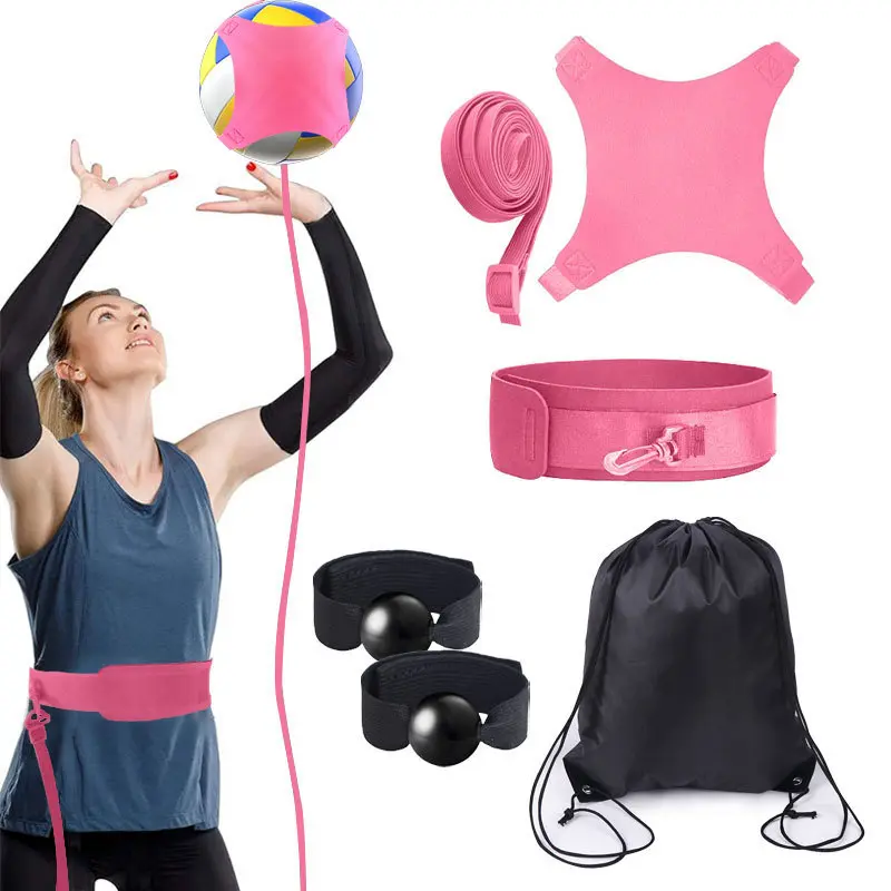 Upgraded Volleyball Training Equipment Aid, Premium Solo Practice Trainer for Serving, Setting, Spiking & Arm Swing, Perfect volleyaball Trainer kit for Beginners & Pro, Perfect Volleyball Gift. Upgraded Volleyball Training Equipment Aid, Premium Solo Practice Trainer for Serving, Setting, Spiking & Arm Swing, Perfect volleyaball Trainer kit for Beginners & Pro, Perfect Volleyball Gift.