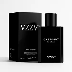 VZZV ONE NIGHT Eau de Parfum for Men, Long-Lasting Magnetic Allure Woody Cologne, Unleash Your Allure for a Night Out & Special Occasions, 3.4 Ounce / 100 ml Edp Perfume Fragrance