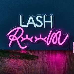 USB Powered Neon Sign, 1 Count Creative Letter Pattern Neon Sign, Neon Light Sign, Led Neon Lights, Wall Decor for Home, Room Decor, Makeup Room Decor, Beauty Room Decor