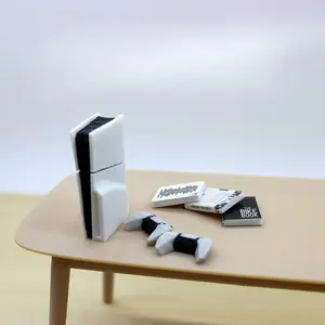 1:12 Dollhouse Accessory Mini Game Console Micro Game Controller Model Home Decor Prop