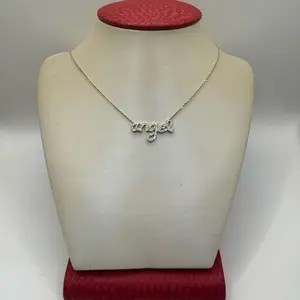 14k Gold Angel Necklace