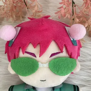 New The Disastrous Life of Saiki K. Saiki Kusuo Plush Cushion Throw Pillow Anime Stuffed Toy Xmas Gift for Boys Girls plushies