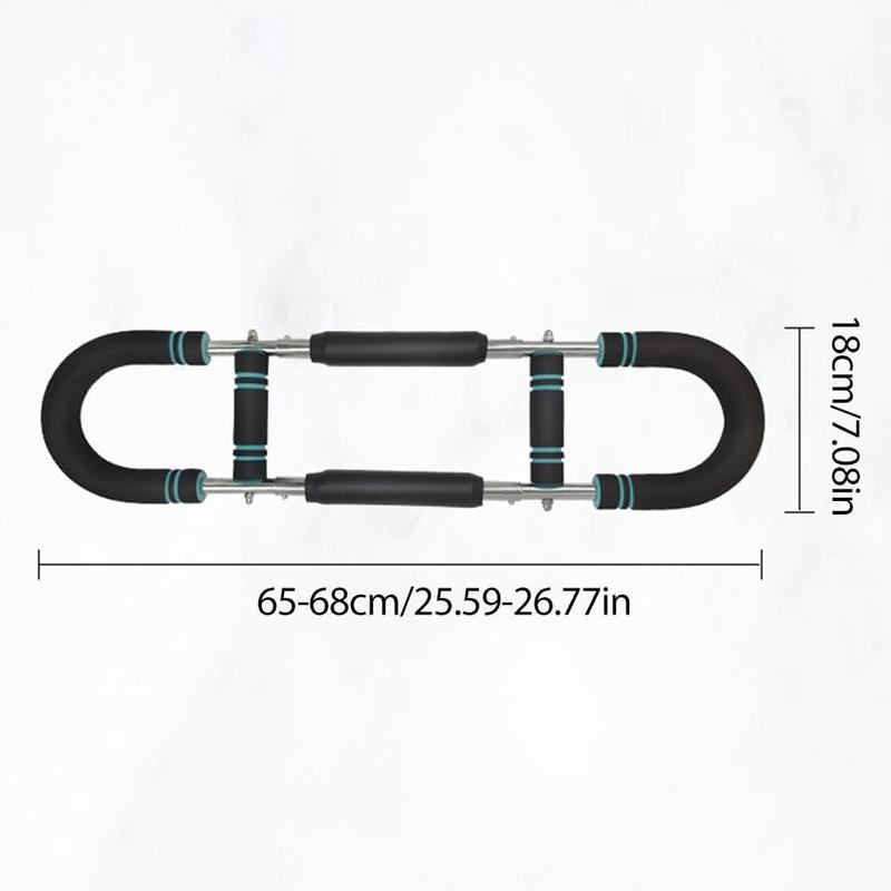 Arm Trainer, 60-110lb Adjustable Chest Workout Equipment, Arm Trainer, Arm Strength Trainer, Portable Power Twister Bar,Portable Spring Resistance for Home Workout Equipment fitness