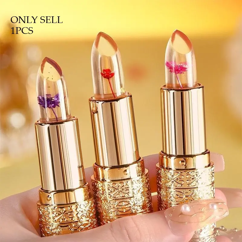 Long Lasting Color Changing Lipstick, Lip Care, 1 Box Moisturizing Hydrating Lipstick, Glossy Lip Glaze Stick, Plumping Lip Oil Lip Stick, Makeup for Girls & Women, Glossy Lip Balm