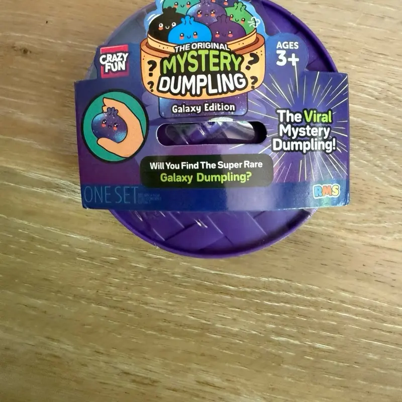 Crazy fun rms galaxy bun dumpling
