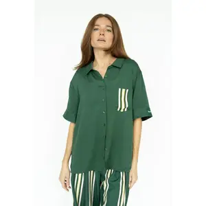 Willow Button Up - Green