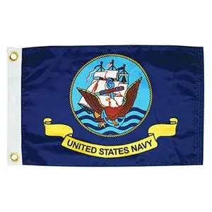 Taylor Made 5621 12 x 18 in. Military Flag, Navy