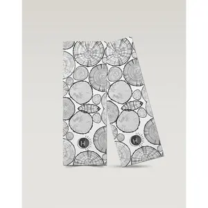 Hairaco Long Foil Board Acrylic Balayage Board (5x14 inches) Tree Ring Nature Collection Salon Hair Dye Highlights