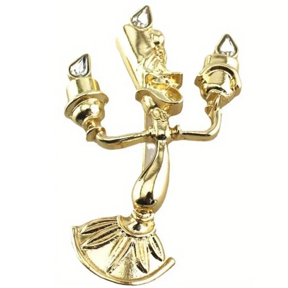 Interesting Candle Brooch Clip Accessories