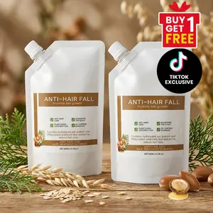 Silvi Hair Growth Set - Ginger & Ginseng Shampoo (2-Pack) - Anti-Hair Fall Treatment for Scalp Health, Oil Control & Strengthening - (2 x 300 mL)