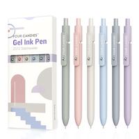 6 pack (Morandi Color & 0.5mm）