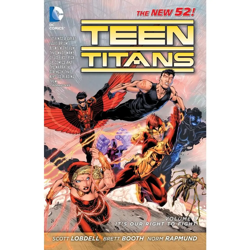 USED Book - Teen Titans Vol. 1: It's Our Right to Fight (the New 52) by Lobdell, Scott (Paperback) - english