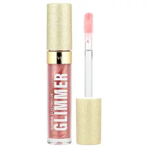 Revlon Super Lustrous Glimmer™ Gloss, 005 Glazed Almond, 0.13 fl oz (3.8 ml)
