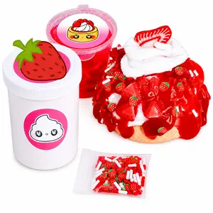 Strawberry Pound Cake Slime Kit – DIY Butter Slime with Clay