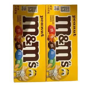 M&M's Chocolate Candies 3.1 oz Pack of 3 Indulgent Snack Bars