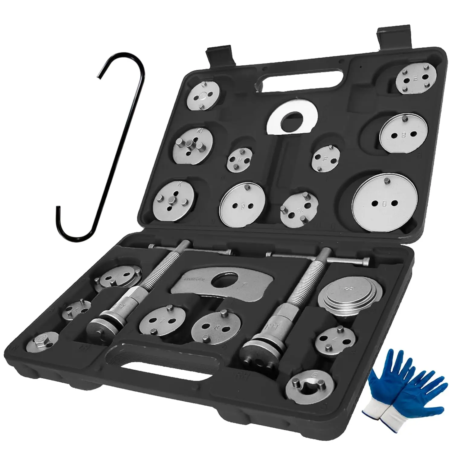 Brake Caliper Compression Tool, Caliper Piston Compressor 24pc