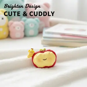 Apple Squeeze Toy, Squishies, Soft Slow Bounce Sensory Toy, Fun Kneading Toy, Relaxation Desk Tool, Durable Unique Design, Adult Essential