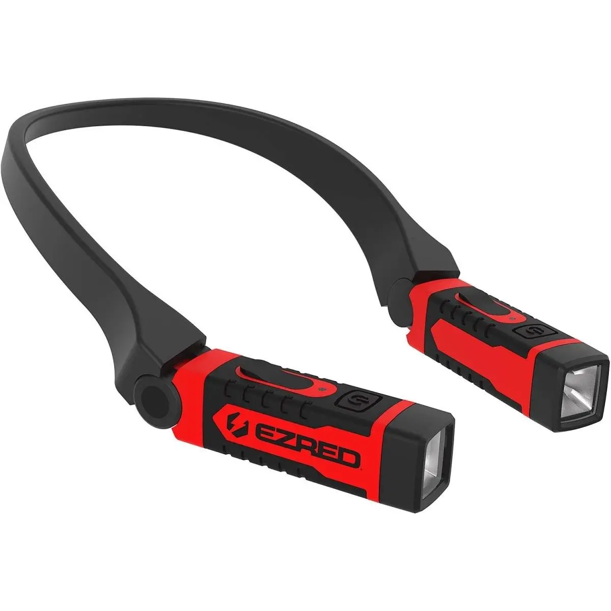 Rechargeable Neck Lamp - 300 Lumens, 0.5 lbs, USB Charging Cord, Rotates 70°, Includes Charger, Universal Electronics Accessory Mobile Light