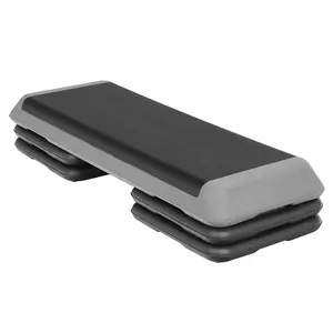 SEGAWE 43" Aerobic Stepper Platform Adjustable Risers 4"- 6"- 8" Exercise Fitness Workout Step