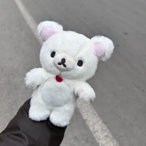 20cm Rilakkuma Plush Doll Long Haired Series Super Soft Kawaii Cartoon Bear Cute Stuffed Animal Basic Style Kids Gift