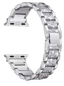 Adjustable Metal Band for Apple Watch 38-49mm, Geometric Design, Fits Iwatch Series 1-11/ultra2/ultra/se, Unisex, All Seasons, Smartwatch Strap
