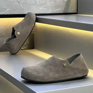 2026 Must-Buy All-Season Convertible Slip-On Mule Shoes for Men, Affordable Comfortable Round-Toe Casual Footwear, Stylish Breathable Backless Clogs for Indoor, Outdoor & Everyday Use