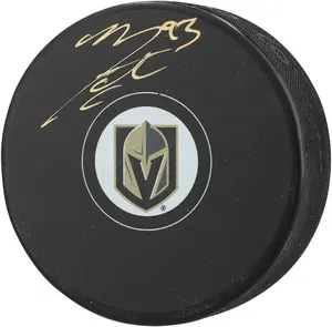 Mitch Marner Vegas Golden Knights Autographed Hockey Puck - Fanatics Authentic Certified